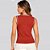 Blusa Dudalina Tricot Ve27 Laranja Feminino - Imagem 2