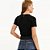 Camiseta Colcci Letters Ve27 Preto Feminino - Imagem 2