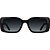 Óculos de Sol Calvin Klein 26508S 001 Preto Feminino - Imagem 2