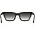 Óculos de Sol Calvin Klein Jeans 26626S 001 Preto Feminino - Imagem 7
