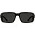 Óculos de Sol Calvin Klein Jeans 26627S 001 Preto Masculino - Imagem 2