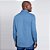 Camisa Jeans Individual Slim Ve27 Azul Masculino - Imagem 2
