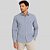 Camisa Dudalina Comfort Ve27 Azul Masculino - Imagem 1