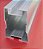 Perfil de Aluminio para SOLO 54x74mm 6000mm - Trilho Fotovoltaico - Imagem 1
