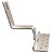 Suporte ALUMINIO para Telhado Cerâmica - Fixação Lateral - Imagem 2