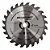SERRA WIDEA BRASFORT PREMIUM 7.1/4" X 24 DENTES X 16MM - Imagem 1