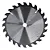 SERRA WIDEA BRASFORT PREMIUM 7.1/4" X 24 DENTES X 16MM - Imagem 3