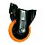 RODIZIO PU/INJET PLACA FIXA 4-140K- - Imagem 1