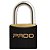 CADEADO PADO COLOR 20MM PRETO - Imagem 2