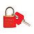 CADEADO PADO COLOR 20 VERMELHO - Imagem 1