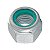 PORCA TRAVANTE C/NYLON 08 C/100 - Imagem 1