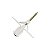 PARAFUSO C/BUCHA NYLON GESSO FLY3 C/25 - Imagem 1