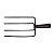 FORCADO SCHNEIDER 4 DENTE RETO S/C - Imagem 1