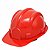 CAPACETE DE SEGURANÇA CLASSE AB VERMELHO SAFETY - Imagem 1