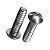 PARAFUSO MAQUINA CABEÇA REDONDA FENDA 1/4X3 INOX C/10 - Imagem 1