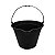 BALDE PLASTICO ZUM. PRETO ALÇA PE. 12LT - Imagem 1