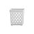 CESTO ORGANIZADOR BRANCO QUADRATTA 09X09 895 - Imagem 1