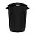 CESTO FECHADO C/ TAMPA PRETA 30L 3078 - Imagem 1