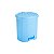 LIXEIRA C/ PEDAL 6L AZUL 1575 NORTHON - Imagem 1