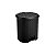 LIXEIRA C/ PEDAL 6L PRETA 1575 NORTHON - Imagem 1