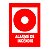 PLACA DE SINALIZAÇÃO ALARME INCENDIO - Imagem 1