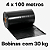 Lona Plástica Preta 4x100 mts 200 micras - Imagem 1