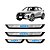 Soleira Plástica KX3 com LED Azul – Kicks KX2190 - Imagem 1
