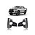 Par Moldura Dianteira Com Drl E Seta Hilux Srx 2018 - Imagem 2