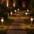 Kit 8 Luminária Solar Para Jardim 3000k Decoração Luz Quente - Imagem 3