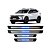 Soleira Plástica KX3 com LED Azul – Tracker KX3012 - Imagem 1