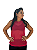 Regata ma tela cherry - Imagem 1