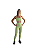 legging basica verde pixy - Imagem 3