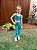legging infantil glam verde jade - Imagem 3