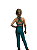 legging infantil glam verde jade - Imagem 2