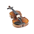 VIOLINO VIVACE STRAUSS FOSCO 4/4 - ST44S - Imagem 3