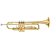 TROMPETE YAMAHA LAQUEADO 1 GATILHO YTR2330 - Imagem 1