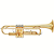 TROMPETE YAMAHA LAQUEADO 1 GATILHO YTR2330 - Imagem 1