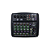 MESA DE SOM CUSTOM SOUND 6 CANAIS CMX06 PRETA - Imagem 1
