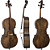 VIOLONCELO ROLIM ENVELHECIDO FOSCO 4/4 - MILOR - Imagem 6