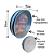 PANDEIRO OCEAN DRUM VIBRATOM 25CM - Imagem 2