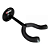 SUPORTE DE PAREDE PARA INSTRUMENTOS DE CORDAS SATY SP10 PLUS - Imagem 1