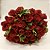 Buquê de 40 Rosas Vermelhas com Folhagem - Imagem 2