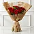 Buquê de 10 Rosas Vermelhas com Folhagem - Imagem 1