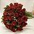 Buquê de 40 Rosas Vermelhas com Folhagem - Imagem 1