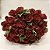 Buquê de 40 Rosas Vermelhas com Folhagem - Imagem 2