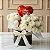 BOX LUXUOSO DE ROSAS VERMELHAS COM URSINHO E BALÃO - Imagem 5