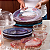 Conjunto 8 Pratos 28cm Cristal Rasos Jantar Almoço Refeição - Imagem 10