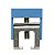 Grampo Zbe6K Capa Azul 0525980000 Weidmuller Conexel - Imagem 1