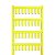 Identif Sf 3/12 Mc Ne Ge V2 S/ Grav. Amarelo 1919520000 Weidmuller Conexel - Imagem 1