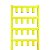 Identif Sf 4/12 Mc Ne Ge V2 S/ Grav. Amarelo 1919580000 Weidmuller Conexel - Imagem 1